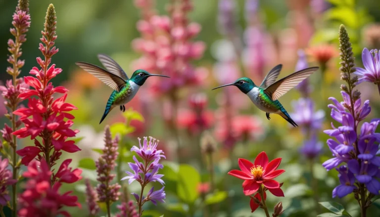 Hummingbird flowers