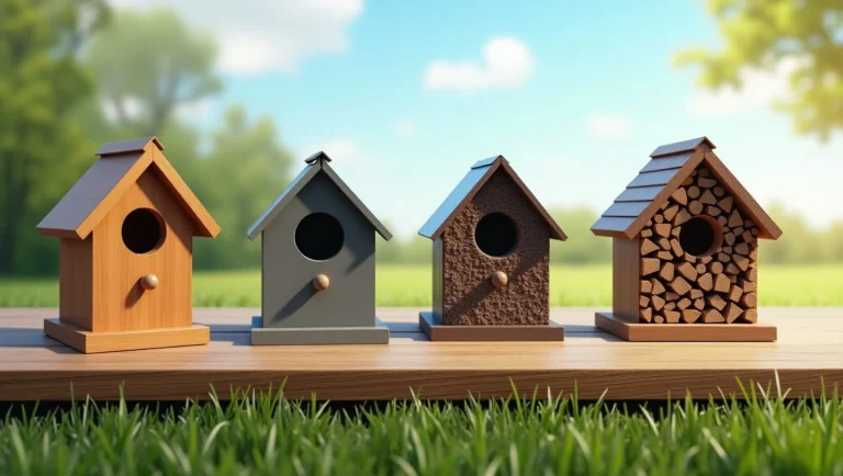 Bird Houses by Material