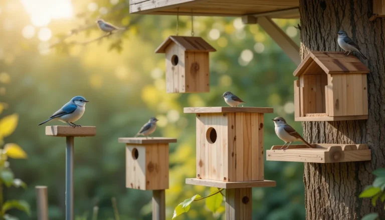 Nest Box Designs for Backyard Birds