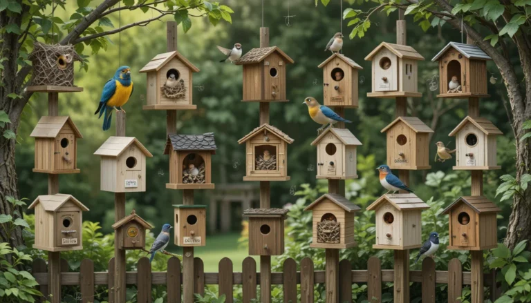 Bird Nest Box for Different Species