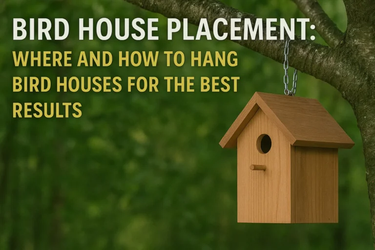 Proper Bird House Placement