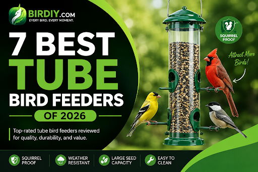 7 Best Tube Bird Feeders of 2026