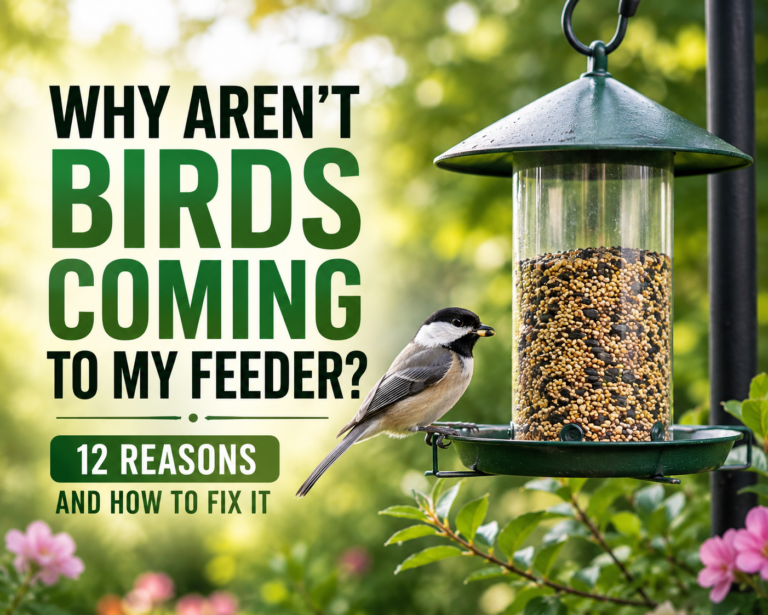 Why Aren't Birds Coming to My Feeder? 12 Reasons and How to Fix It