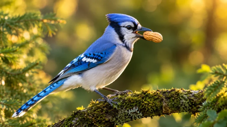 Do Blue Jays Eat Peanuts and Acorns